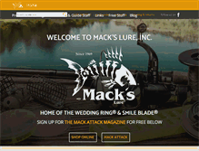 Tablet Screenshot of mackslure.com